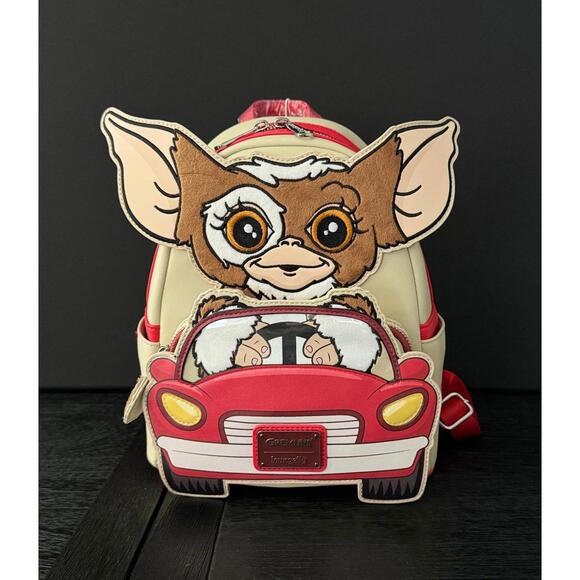 Loungefly Gremlins Gizmo Light-Up Headlights Mini Backpack NWT